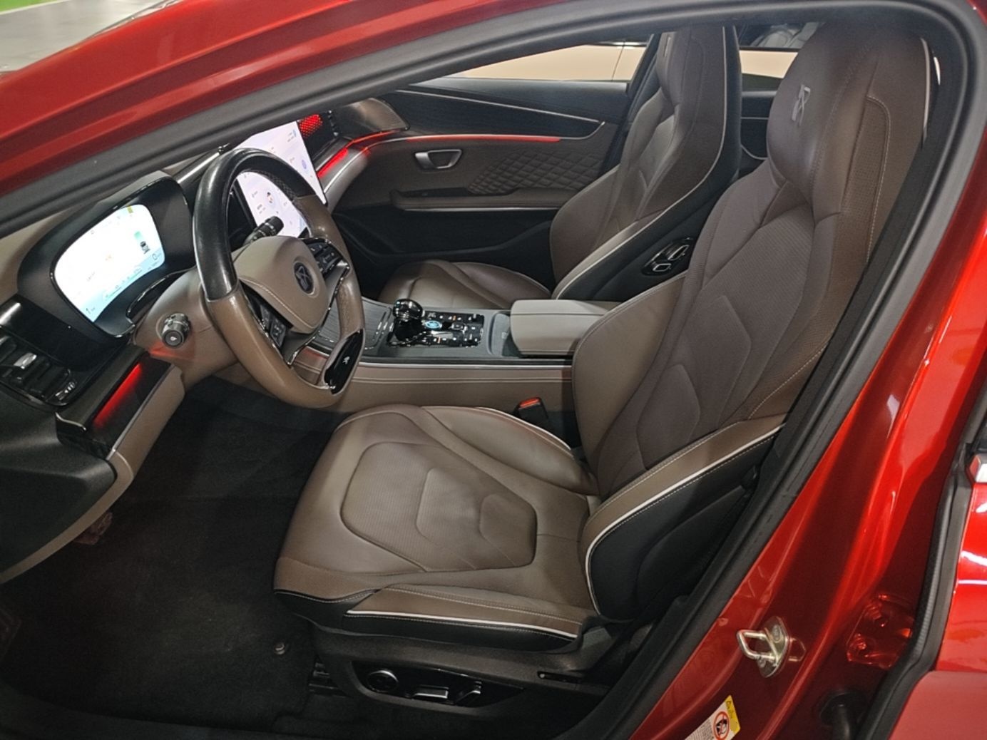 Avant de la voiture