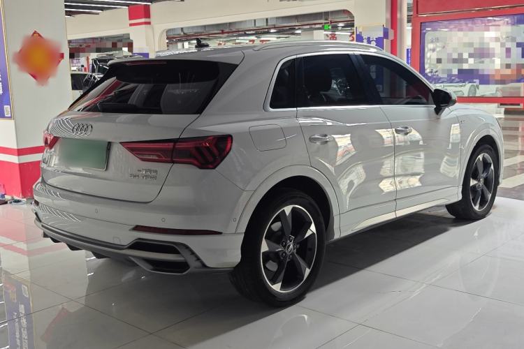 Used Audi Q3 2022 35 TFSI Fashion Dynamic Model Rear Right 45 Deg