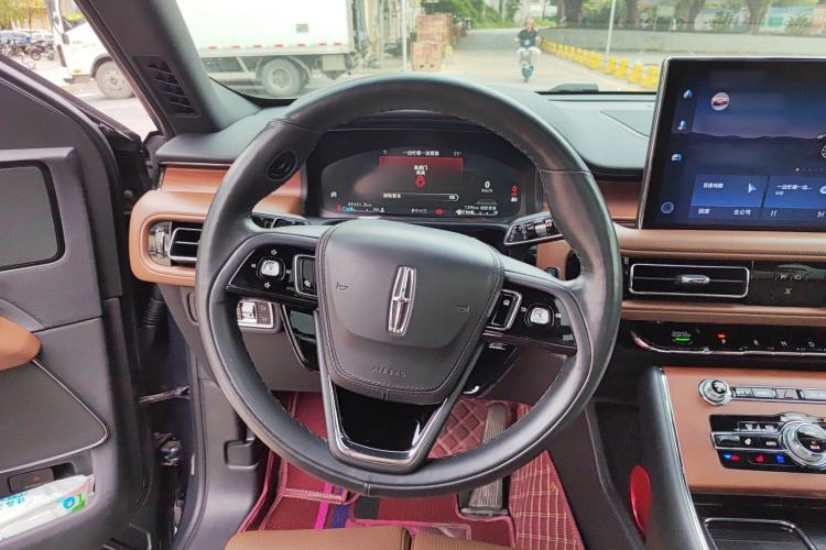 Used Lincoln Aviator 2021 3.0T V6 Four-Wheel Drive Zunya Edition Steering Wheel