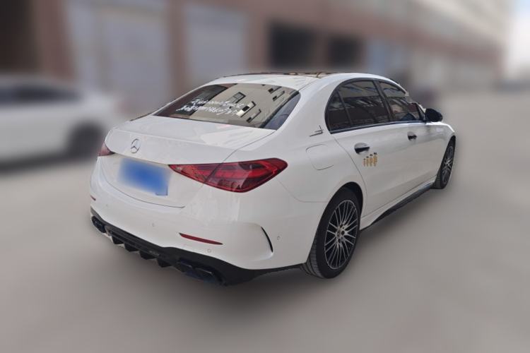 Used Mercedes-Benz C-Class 2022 Restyled C 260 L Sport Edition Rear Right 45 Deg