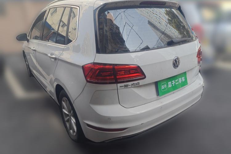 Used Volkswagen Golf Sportsvan 2019 280TSI Automatic Trendy Model China VI Standard Rear Left 45 Deg