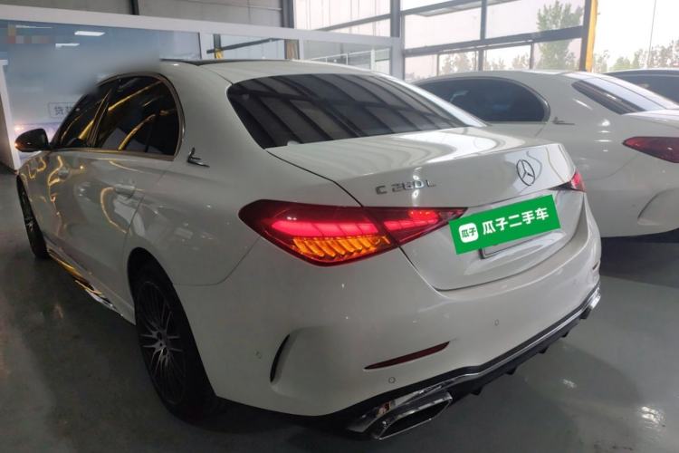 Used Mercedes-Benz C-Class 2023 Restyled C 260 L Sport Edition Rear Left 45 Deg