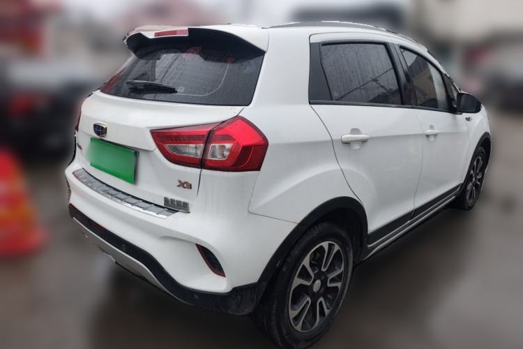 Used Geely Auto Vision X3 2017 1.5L Manual Elite Model Rear Right 45 Deg