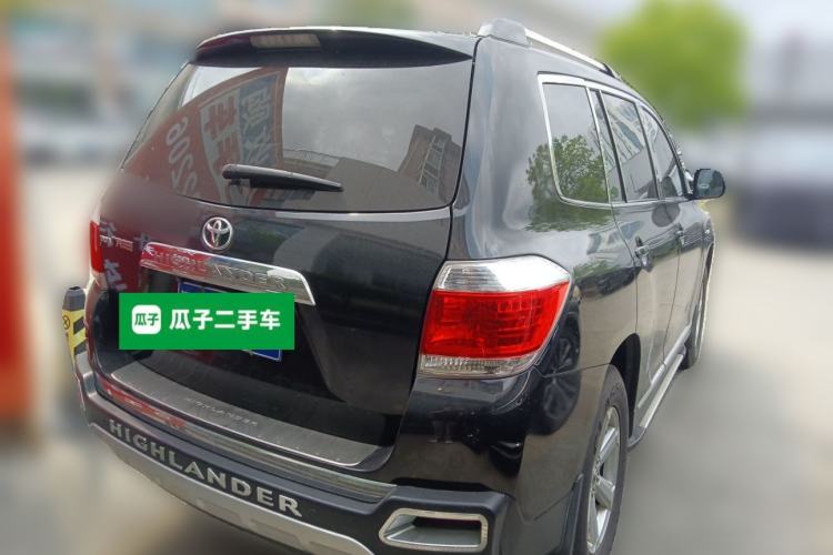 Used Toyota Highlander 2012 2.7L 2WD 5-Seater Elite Edition Rear Right 45 Deg