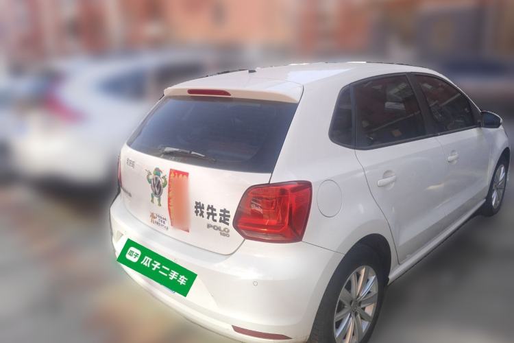 Used Volkswagen Polo 2014 1.6L Automatic Comfort Edition Rear Right 45 Deg