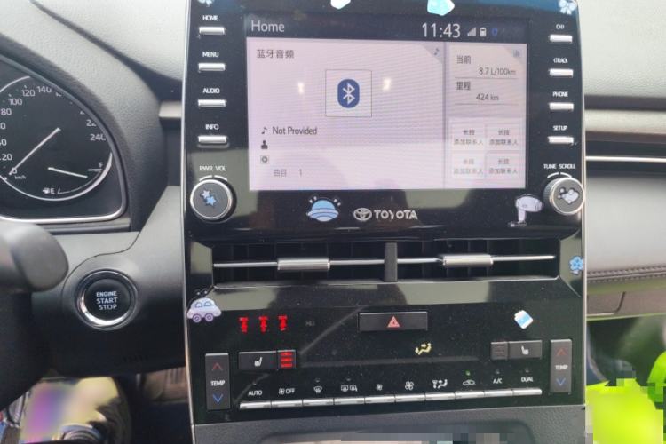 Used Toyota Avalon 2019 2.5L Touring Premium Version China VI Standard Audio And AC Panel