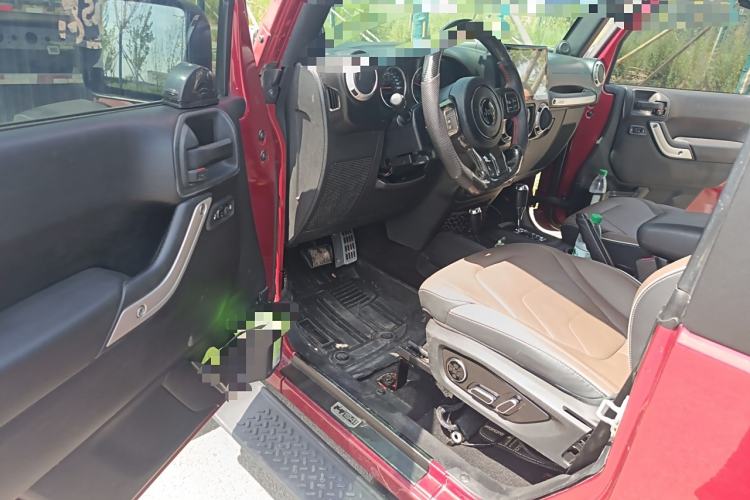 Used Jeep Wrangler 2012 3.6L Sahara two-door version
