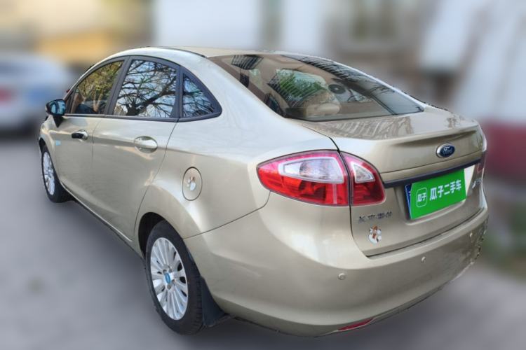 Used Ford Fiesta 2011 Sedan 1.5L Automatic Fashion Edition Rear Left 45 Deg
