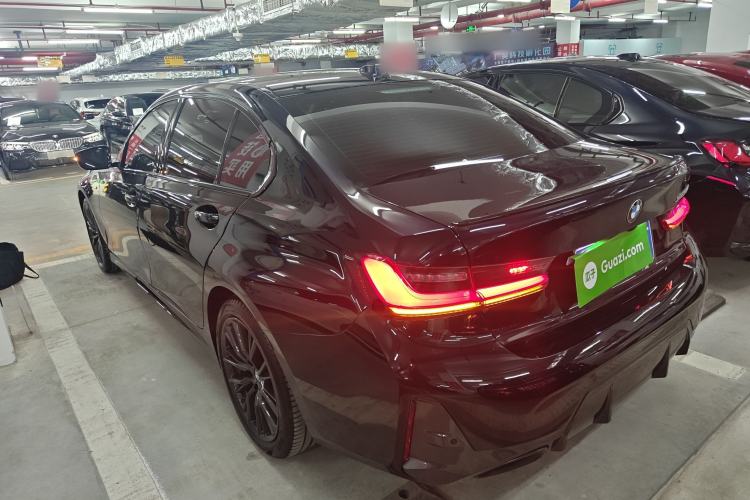 Used BMW 3 Series 2023 325Li M Sport Night Edition Package Rear Left 45 Deg