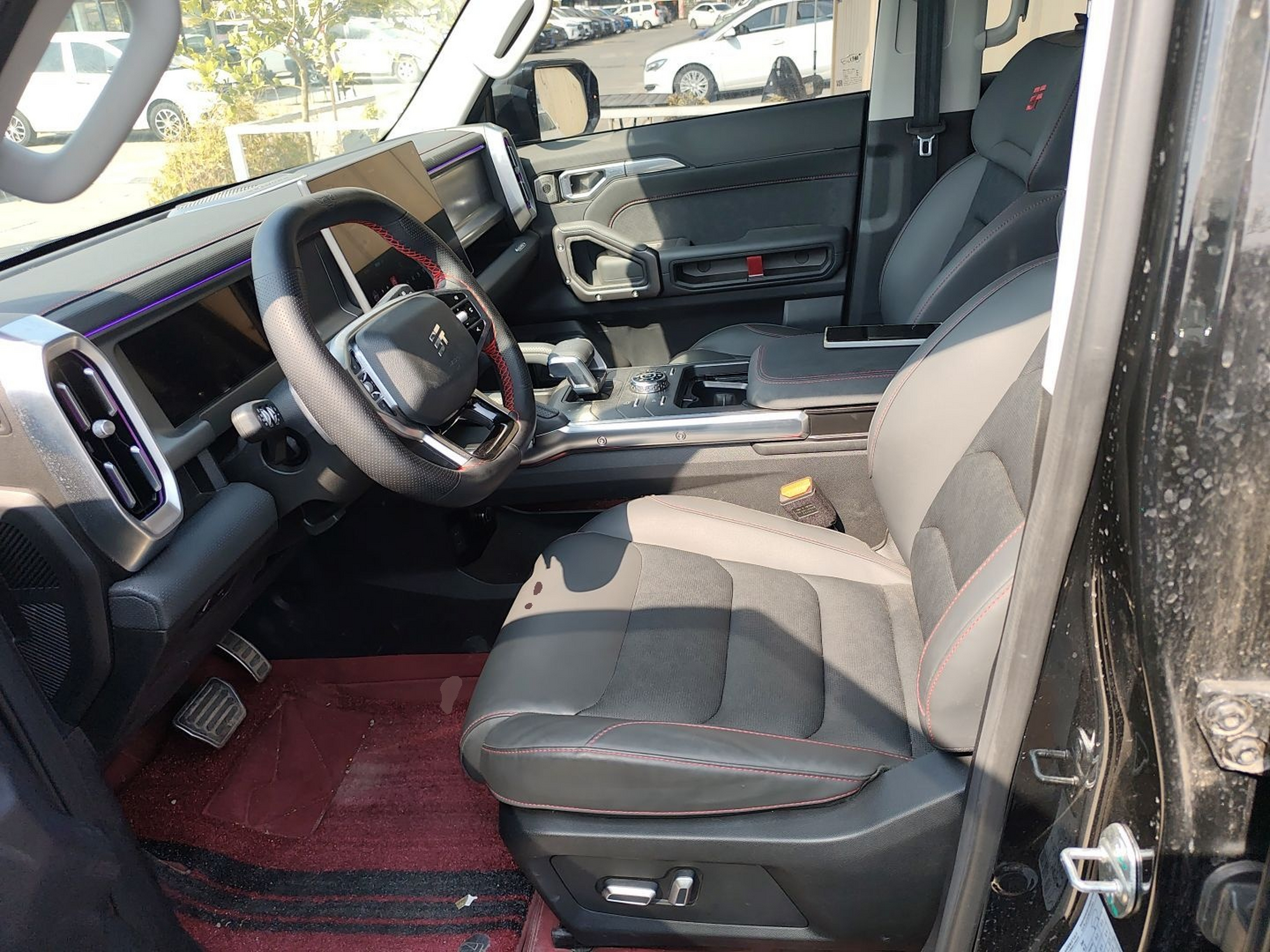 Avant de la voiture