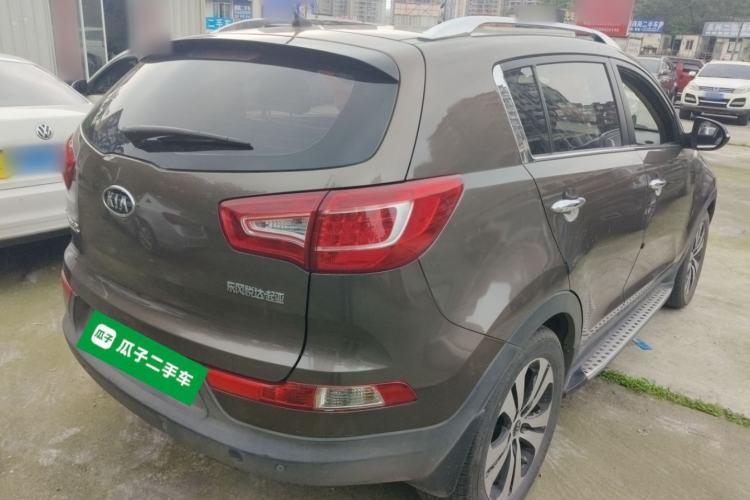 Used Kia Sportage R 2014 2.0L Automatic Two-Wheel Drive DLX Rear Right 45 Deg