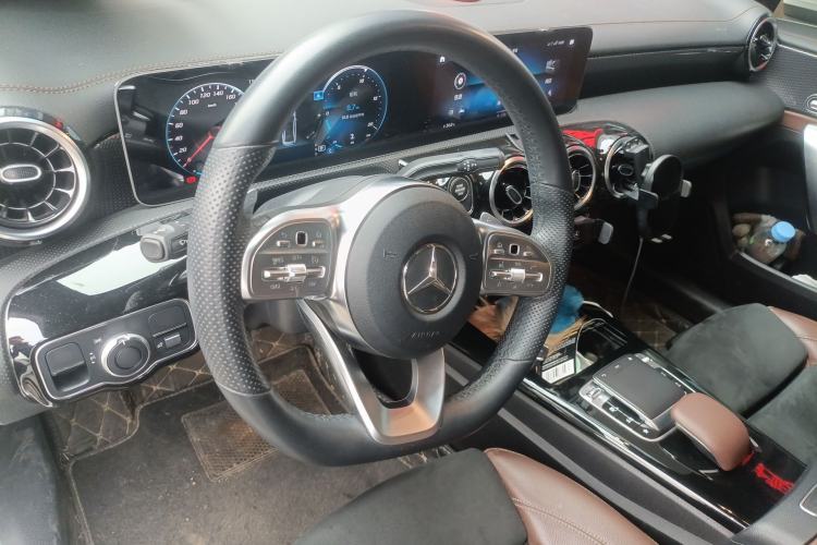 Used Mercedes-Benz A-Class 2019 Restyled A 200 L Sport Sedan Steering Wheel