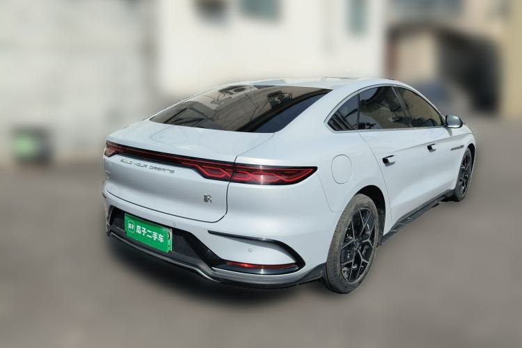Used BYD Han 2024 EV Glory Edition 605KM Front-Wheel-Drive Premium Model Rear Right 45 Deg