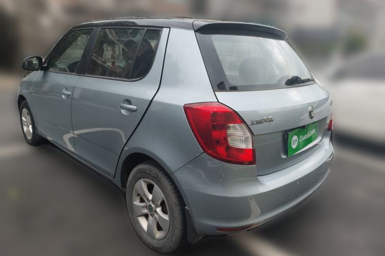 Used Skoda Fabia 2012 1.4L Automatic Crystal Edition Rear Left 45 Deg