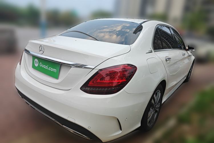 Used Mercedes-Benz C-Class 2019 C 180 L Dynamic Sports Edition Rear Right 45 Deg