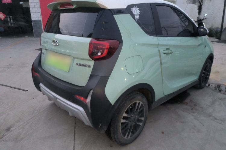 Used Chery QQ Little Ant 2022 Sweet Pink Edition Half-Sugar Version 3-Cell Lithium 30kW 301km Rear Right 45 Deg