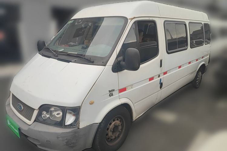 Used Ford Classic Transit 2013 2.8T Refurbished Diesel Ice-White Logistics Vehicle Long Wheelbase Mid-Roof Model JX493ZLQ4