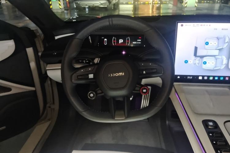 Used Xiaomi Auto SU7 2024 Four-Wheel Drive Ultra-Long Range Advanced Intelligent Driving Max Edition Steering Wheel