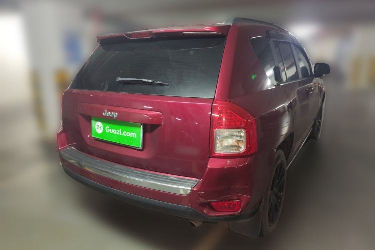Used Jeep Compass 2013 2.4L Four-wheel Drive Black Edition with Navigation Rear Right 45 Deg