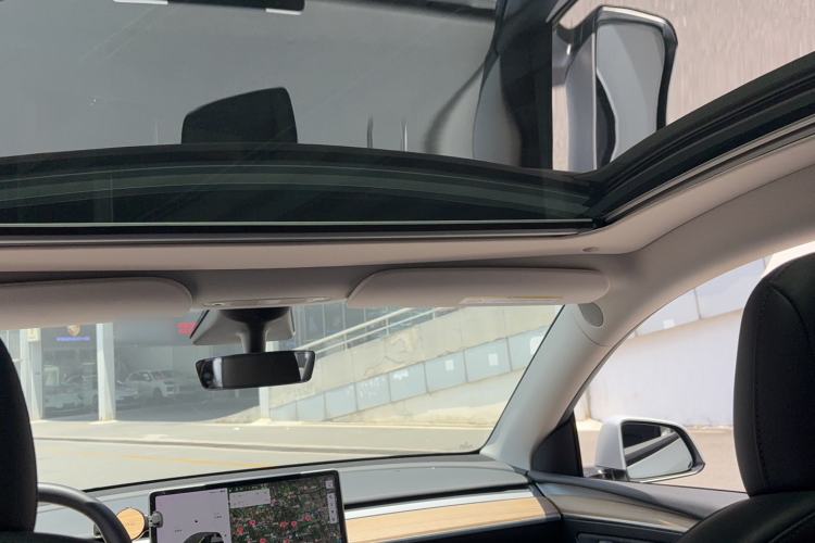 Used Tesla Model Y 2021 Standard Range Rear-Wheel Drive Version Headliner