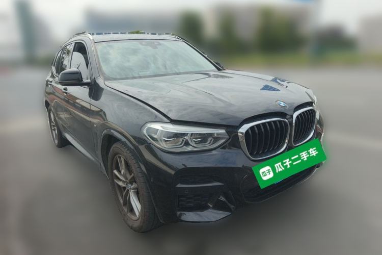 Used BMW X3 2019 xDrive28i M Sport Package Front Right 45 Deg