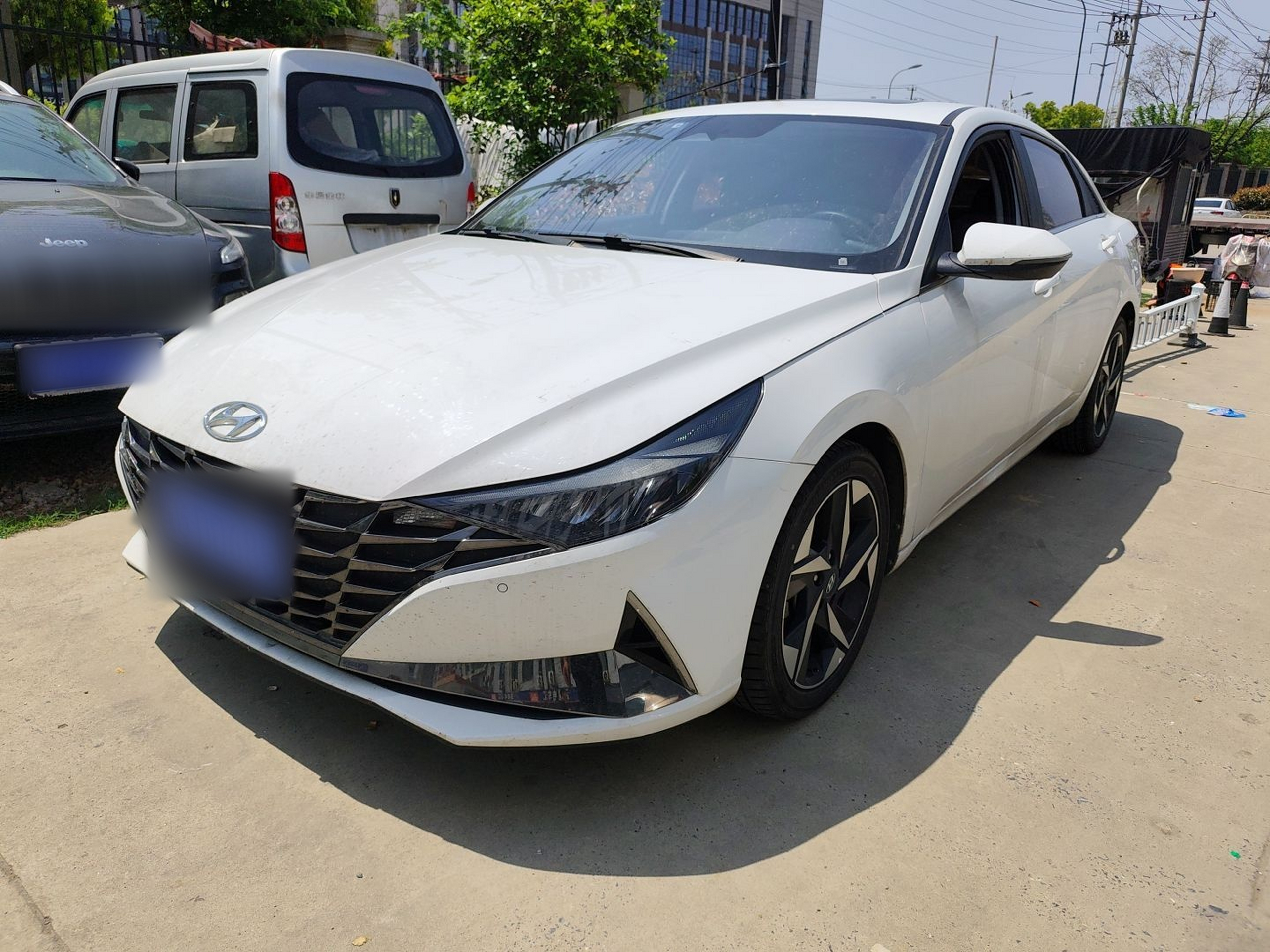 Parte inferior delantera