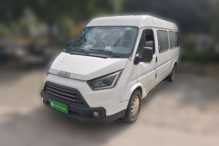 Used JMC Transit 2019 2.8T Commercial Version Long Wheelbase Mid-Roof 6-Seater Rear Single Tire China VI Emission Standard – JX493