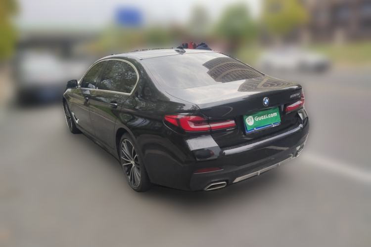 Used BMW 5 Series 2023 530Li Leading Model M Sport Package Rear Left 45 Deg