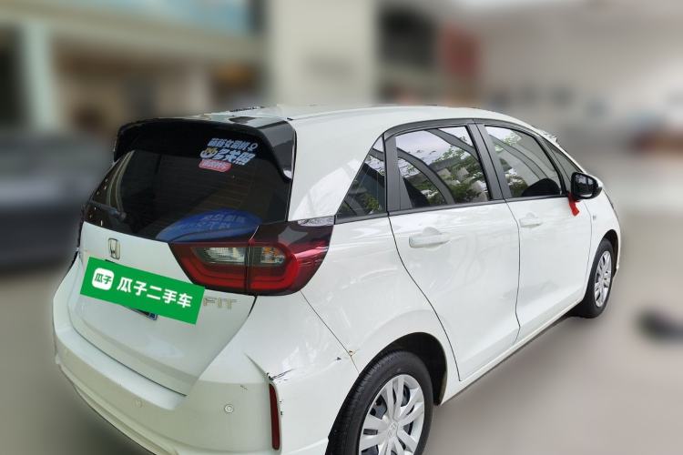 Used Honda Fit 2021 1.5L CVT Trend Edition Rear Right 45 Deg