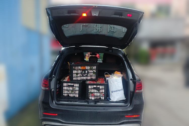 Used Mercedes-Benz GLC 2022 Second Facelift GLC 260 L 4MATIC Luxury Edition Trunk