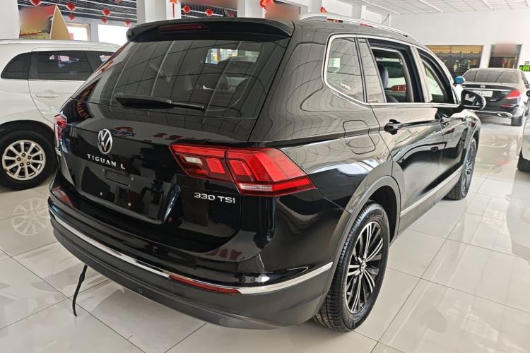 Used Volkswagen Tiguan L 2021 330TSI Automatic Two-Wheel Drive Smart Edition Rear Right 45 Deg