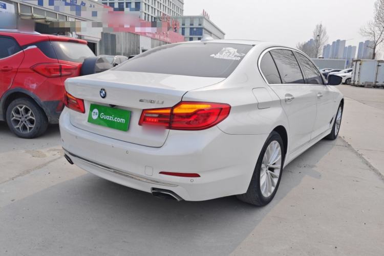 Used BMW 5 Series 2018 Revised Version 530Li Leading Edition Luxury Package Rear Right 45 Deg