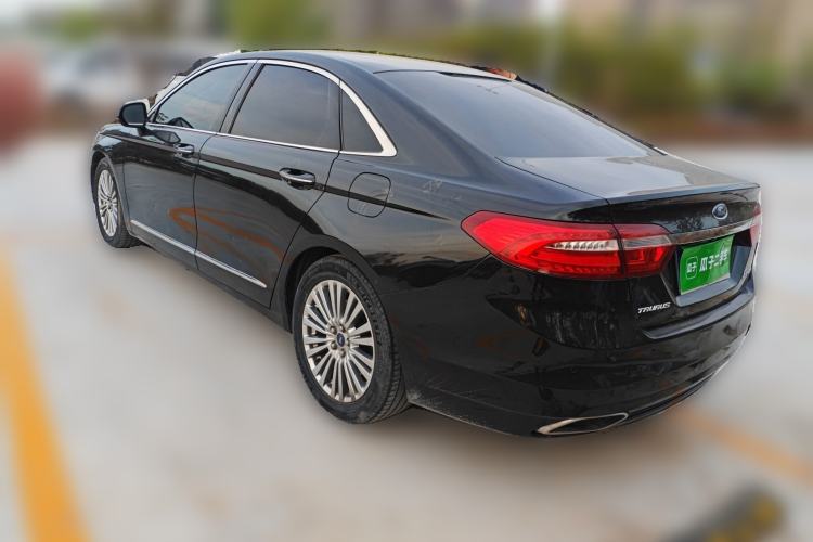 Used Ford Taurus 2015 EcoBoost 245 Luxury Model Rear Left 45 Deg