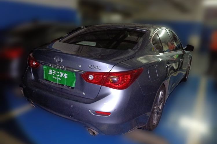 Used Infiniti Q50L 2016 2.0T Enjoyment Edition Rear Right 45 Deg