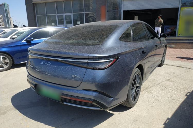 Used BYD Seal 07 DM-i 2025 DM-i 1.5L 125km Elite Model Rear Right 45 Deg