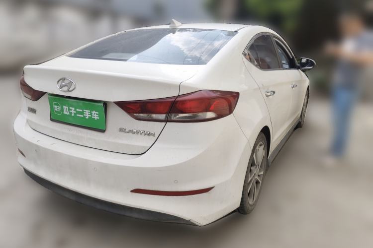 Used Hyundai Elantra (6th Generation / Lingdong) 2016 1.6L Automatic ZhiXuan – Elite Version Rear Right 45 Deg