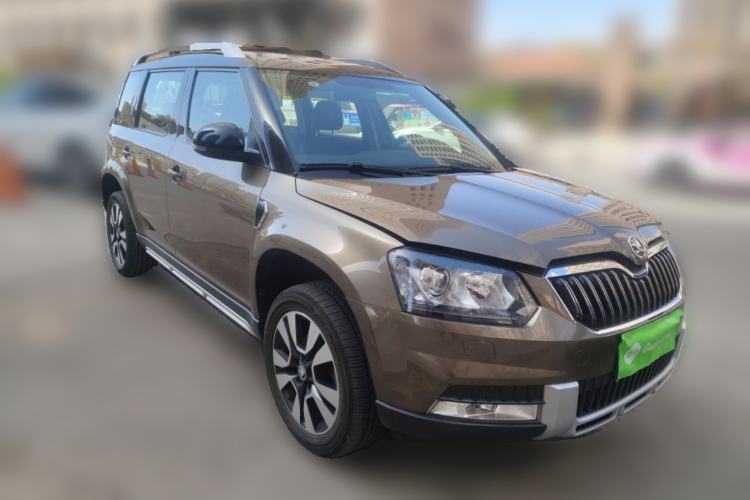 Used Skoda Yeti 2016 1.4TSI DSG Prestige Edition Front Right 45 Deg