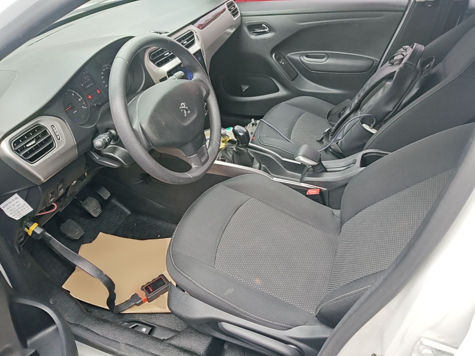 Avant de la voiture