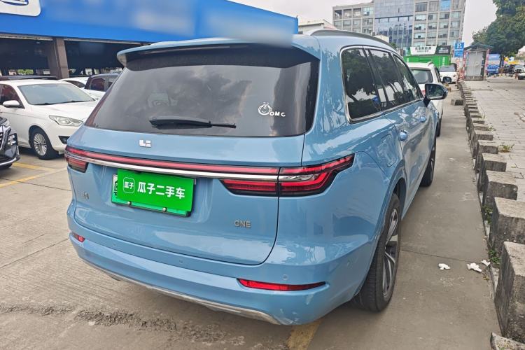 Used Li Auto ONE 2021 Extended-Range 6-Seater Version Rear Right 45 Deg