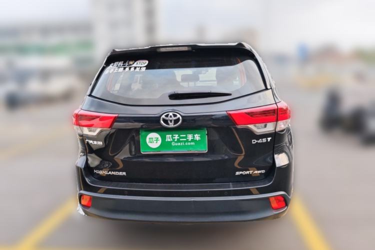 Used Toyota Highlander 2021 2.0T Four-Wheel Drive Luxury Edition 7 Seats Rear