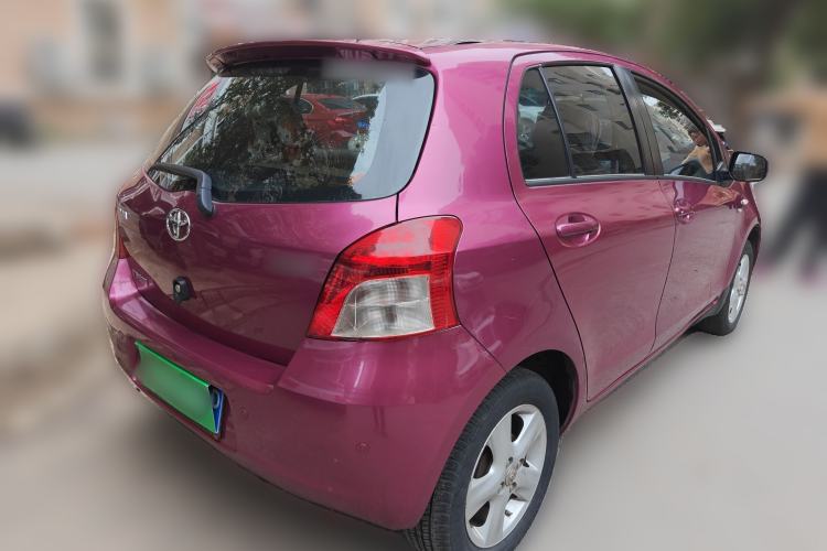 Used Toyota Yaris 2009 1.6E Automatic Comfort Edition Rear Right 45 Deg