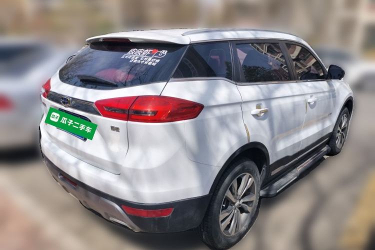 Used Geely Auto Emgrand X7 Sport 2016 1.8TD Automatic ZhiZun Version Rear Right 45 Deg