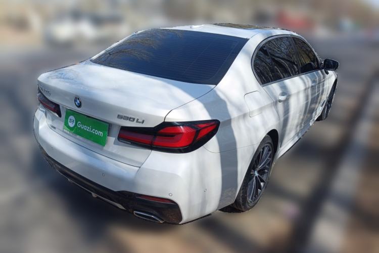 Used BMW 5 Series 2022 Revised Version 530Li xDrive M Sport Package Rear Right 45 Deg