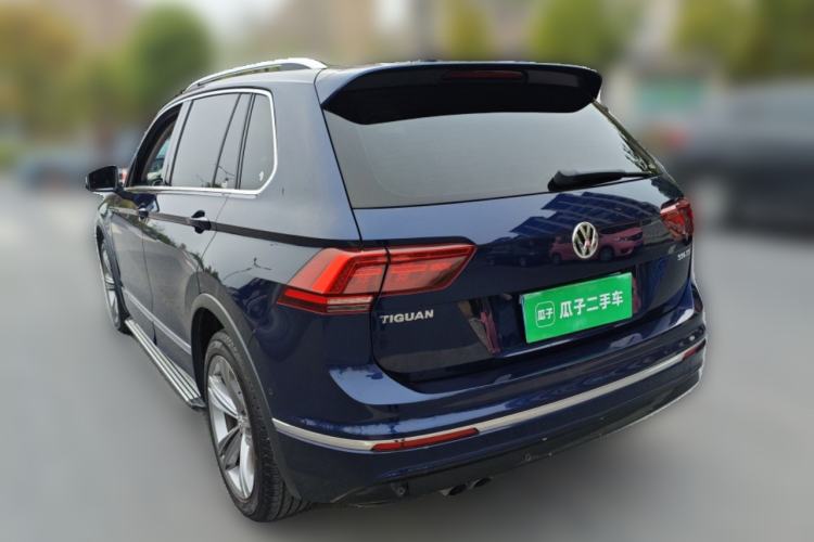 Used Volkswagen Tiguan 2018 330TSI Four-Wheel Drive High-End Model Rear Left 45 Deg