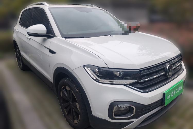 Used Volkswagen Tacqua 2021 1.5L Automatic Yue Zhi Lian Edition Front Right 45 Deg