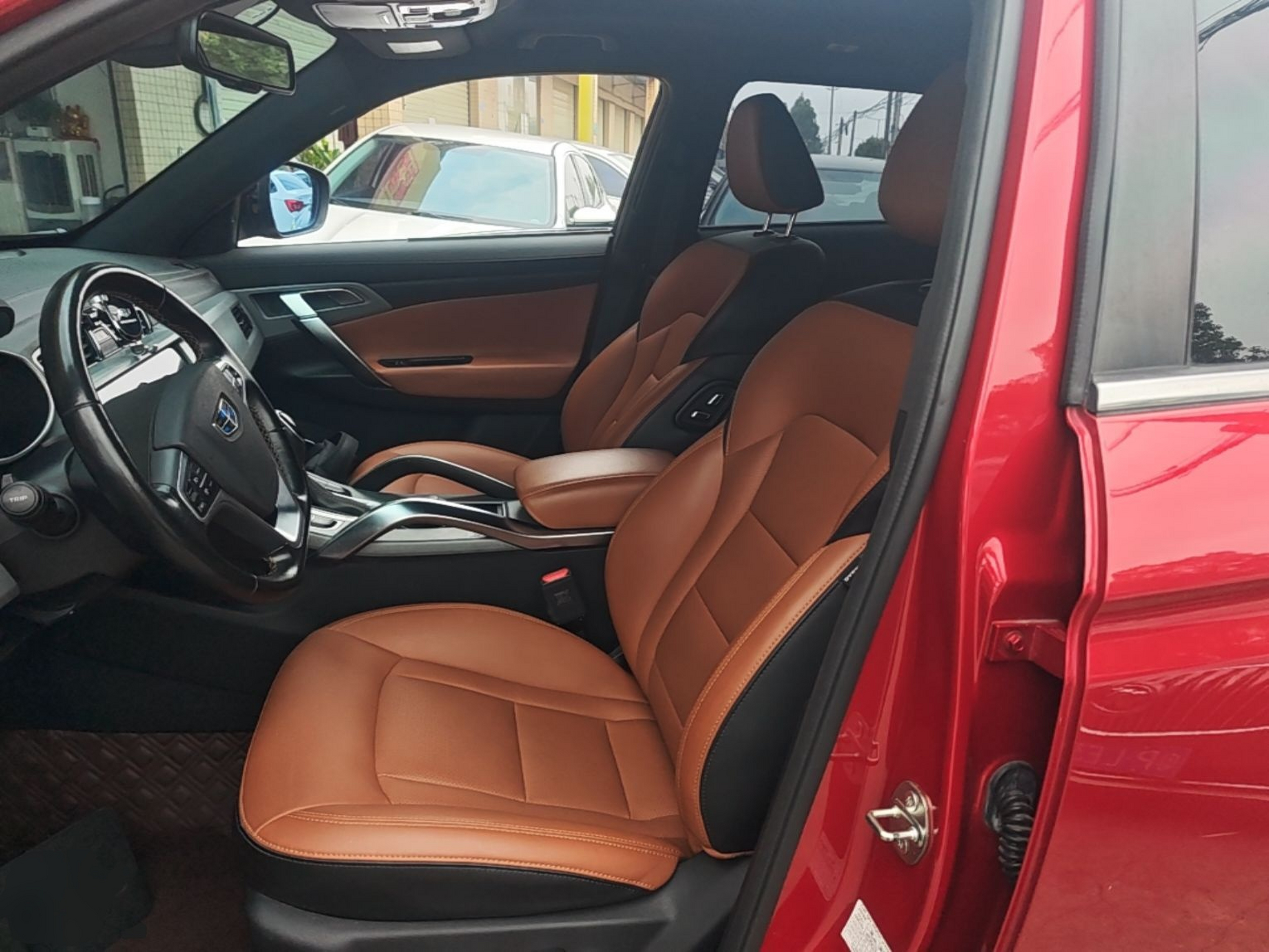 Avant de la voiture