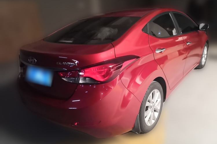 Used Hyundai Elantra (5th Generation / Langdong) 2016 1.6L Automatic Prestige Model Rear Right 45 Deg