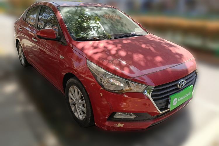 Used Hyundai Verna (new generation) 2016 1.4L Automatic Sport Edition Front Right 45 Deg