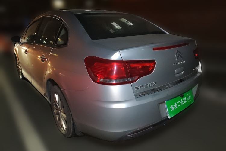 Used Citroen C-Quatre 2014 VTS Version 1.6L Manual - Premium Model Rear Left 45 Deg