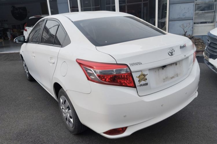 Used Toyota Vios 2014 1.3L Automatic Standard Edition Rear Left 45 Deg